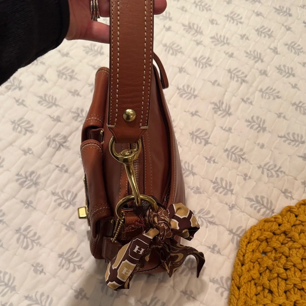 Coach Legacy 65th Anniversary Leather Double Turnlock Shoulder Bag - Picture 11 of 12